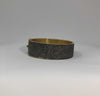sterling silver yellow gold vermeil diamond bangle bracelet 12 carats total weight.