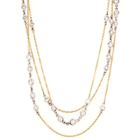 Multi-Strand is the art of Layering Necklaces that are worn in various lengths