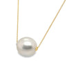 ASBA Collection Single South Sea Pearl Necklace Set in 14KY Gold