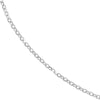 Diamond Cut Cable Link Chain in 14K White Gold