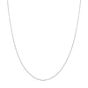 Diamond Cut Cable Link Chain in 14K White Gold