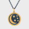 Lika BeharTreasures and Talismans, Yin and Yang MEDALLION Collection with Diamon