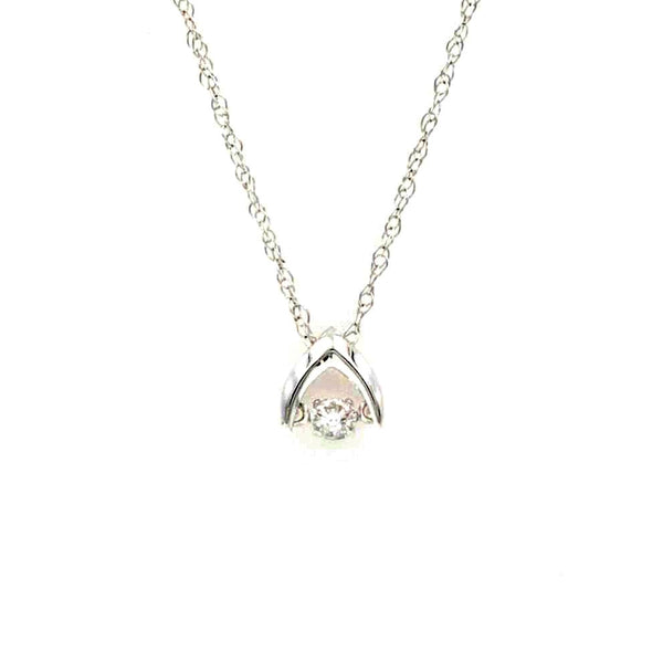 Dancing Diamond 0.12ct, 18" Chain | Blacy's Fine Jewelers