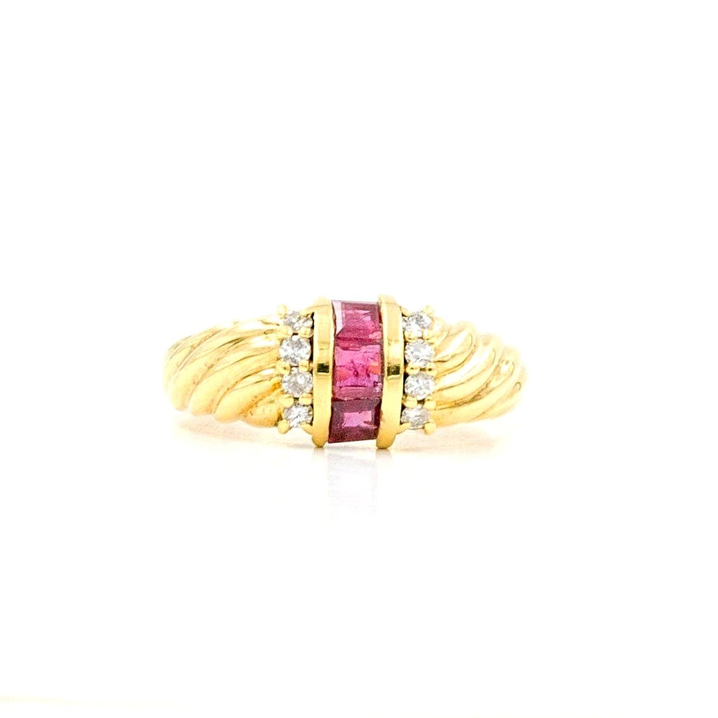 Ruby and Gold Ring | Blacy's Fine Jewelers