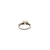 mastoloni aa cream akoya cultured pearl and diamond ring crossover design 18k white gold
