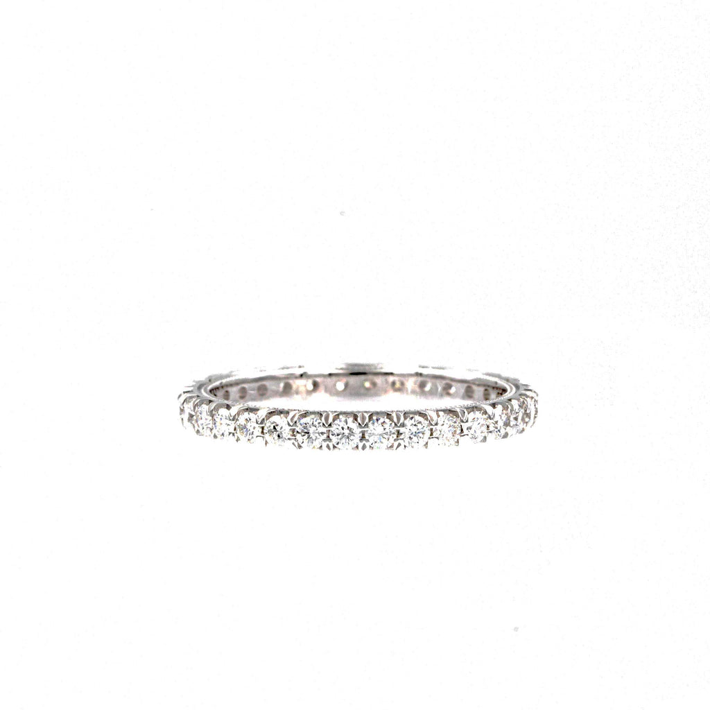 Christopher Designs White Gold Diamond Eternity 0.75ctw on 18K White Gold | Blacy's Fine Jewelers