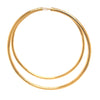 big hoop earrings in 14kt yellow gold