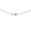 oval south sea cultured pearl and diamond pendant 0.12 cts t.w. 14 kt white gold pendant and chain