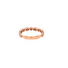 marquise and round stackable band round brilliant diamonds 0.20ctw 14k rose gold