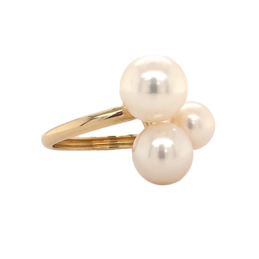 Freshwater Pearl Ring 14K Yellow Gold– Blacy's Fine Jewelers