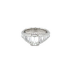 christopher designs crisscut® diamond engagement ring platinum 2.94 cts t.w. gia certified