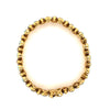 vintage aqua & garnet tennis bracelet,18k yellow gold 36 pear shaped gemstones