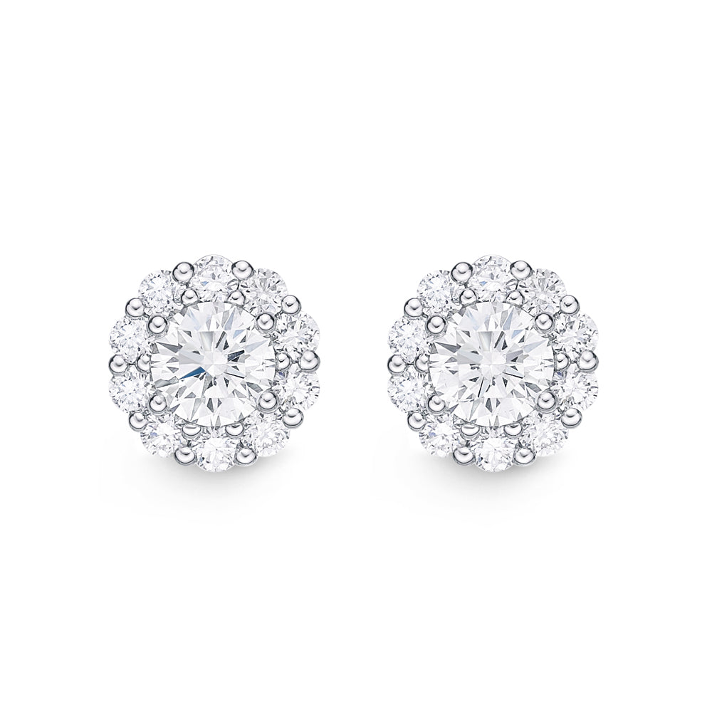 Memoire diamond earrings Clearance