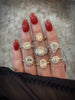 christopher designs crisscut® cushion cut diamond engagement ring, 18k white gold 0.71 ctw