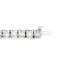 idd diamond bracelet 10 cts. tw. set in 14kt white gold.