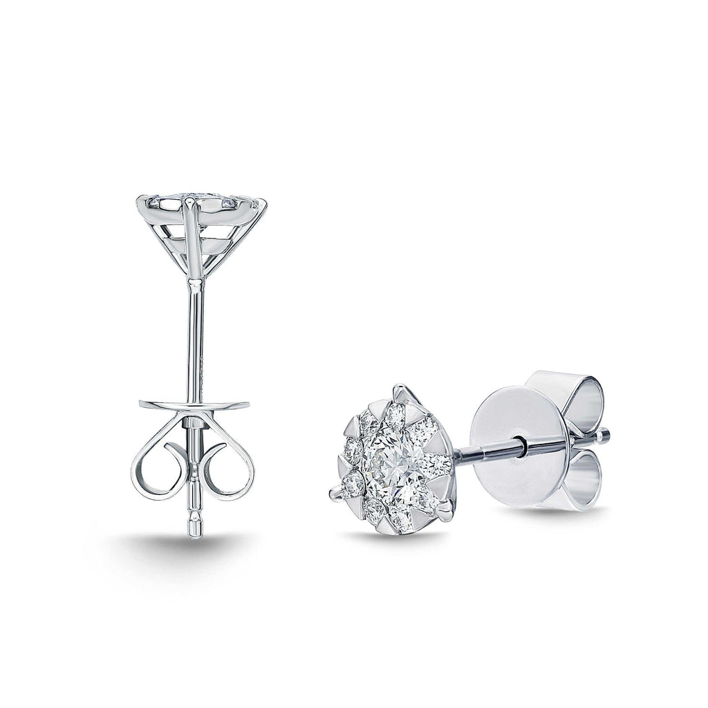 Memoire Diamond Bouquets Collection Earrings | Blacy's Fine Jewelers